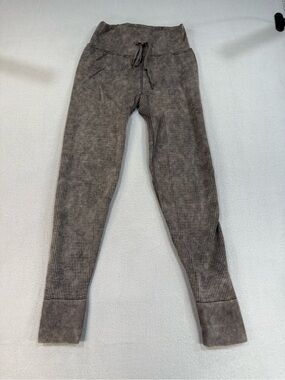 PINK Victoria's Secret Brown Textured High-Waist Active Leggings M